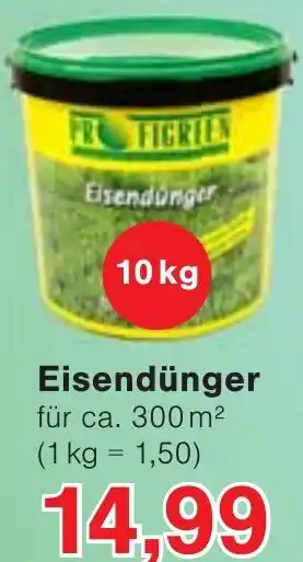 Wiglo Wunderland Eisendünger 10 kg Angebot