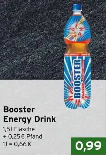 CAP Markt Booster Energy Drink 1,5 L Flasche Angebot