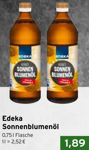 CAP Markt Edeka Sonnenblumenöl 0,75 L Flasche Angebot