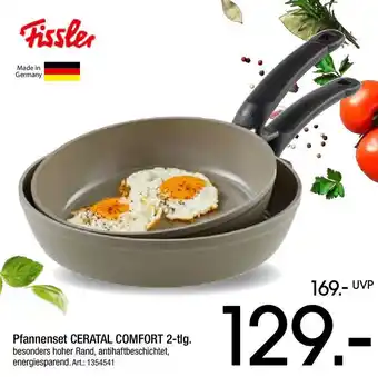 Zurbrüggen Fissler Pfannenset CERATAL COMFORT 2-tlg. Angebot