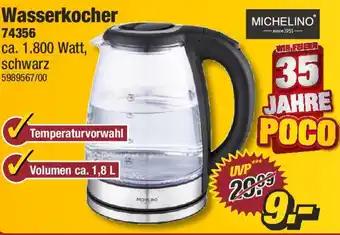 Poco MICHELINO Wasserkocher 74356 Angebot