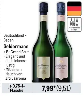 METRO Geldermann Brut 750ml Angebot