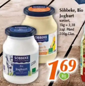 inkoop Söbbeke Bio Joghurt 500g Angebot