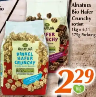 inkoop Alnatura Bio Hafer Crunchy 375g Angebot