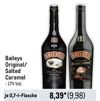 METRO Baileys Original/ Salted Caramel 700ml Angebot