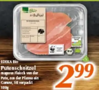 inkoop Edeka Bio Putenschnitzel 100g Angebot