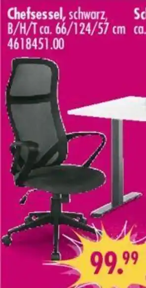 Möbel Boss Chefsessel Angebot