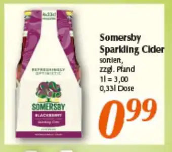 inkoop Somersby Sparkling Cider 0,33L Angebot