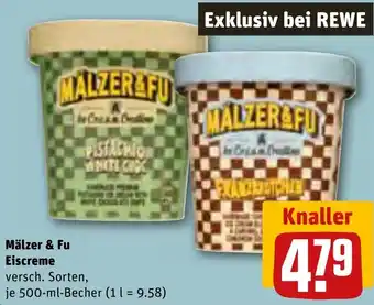 REWE Mälzer & Fu Eiscreme 500 ml Becher Angebot