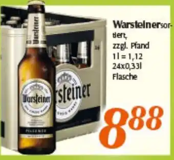 inkoop Warsteiner 24x0,33L Angebot