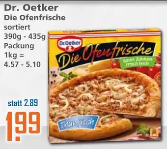 Klaas und Kock Dr. Oetker Die Ofenfrische 390-435g Angebot