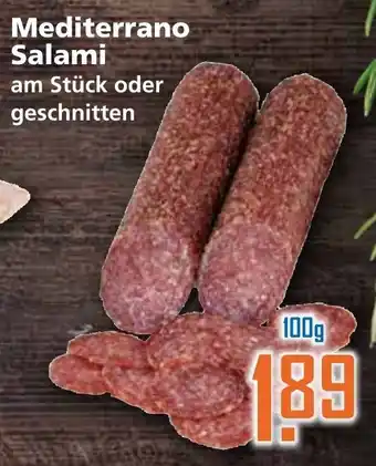 Klaas und Kock Mediterrano Salami 100g Angebot