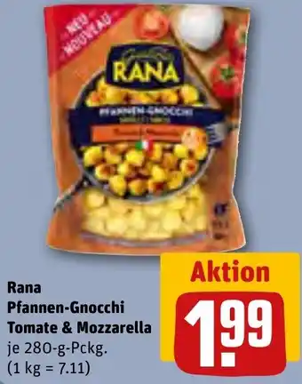 REWE Rana Pfannen-Gnocchi Tomate & Mozzarella 280 g Pckg. Angebot