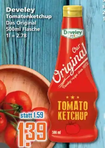 Klaas und Kock Develey Tomatenketchup 500ml Angebot