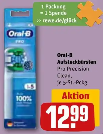 REWE Oral-B Aufsteckbürsten 5-St. Pckg. Angebot