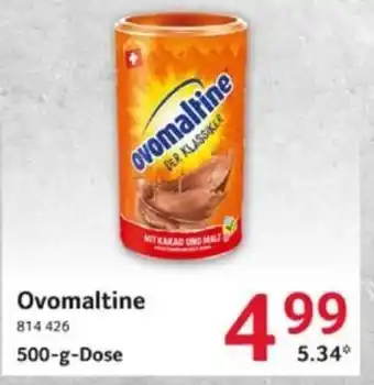 Selgros Ovomaltine 500-g-Dose Angebot