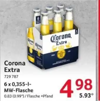 Selgros Corona Extra 6 x 0,355 L Angebot