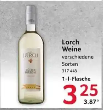 Selgros Lorch Weine verschiedene Sorten 1-1-Flasche Angebot