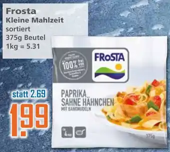 Klaas und Kock Frosta Kleine Mahlzeit 375g Beutel Angebot