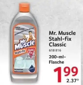 Selgros Mr. Muscle Stahl-fix Classic 200-ml-Flasche Angebot