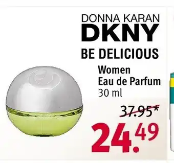 Rossmann DONNA KARAN DKNY BE DELICIOUS Women Eau de Parfum 30 ml Angebot