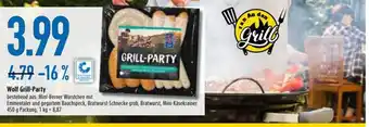 diska Wolf  Grill Party 450g Angebot