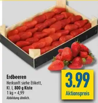 diska Erdbeeren 800g Angebot