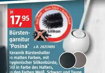 Bauhaus Bürstengarnitur 'posina' Angebot