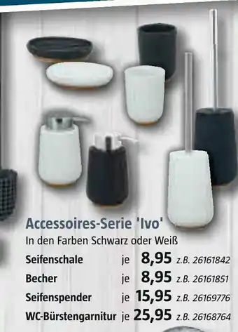 Bauhaus Accessoires-serie 'ivo' Angebot