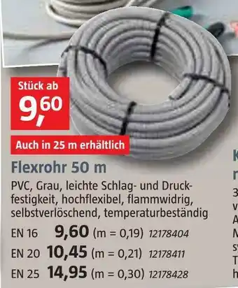 Bauhaus Flexrohr 50 m Angebot