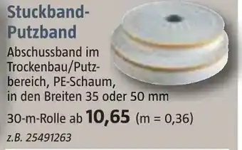 Bauhaus Stuckband-putzband Angebot