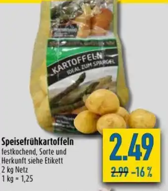 diska Speisefrühkartoffeln  2kg Angebot