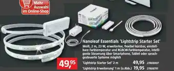 Bauhaus Nanoleaf essentials 'lightstrip starter set' Angebot