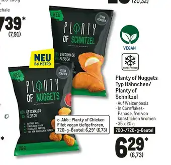 METRO Planty of nuggets typ hähnchen/planty of schnitzel Angebot