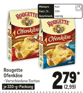 METRO Rougette ofenkäse Angebot