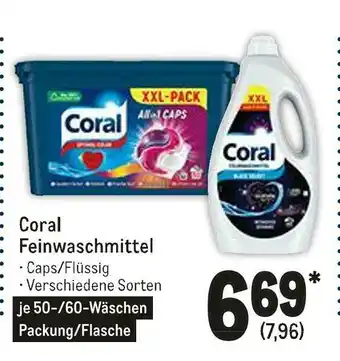 METRO Coral feinwaschmittel Angebot