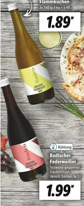 Lidl Badischer federweißer rotwein Angebot