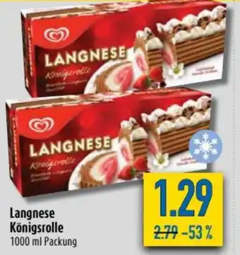 diska Langnese Königsrolle 1000ml Angebot