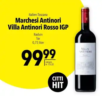 CITTI Markt Marchesi Antinori Villa Antinori Rosso IGP 750ml Angebot