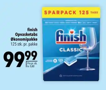 CITTI Markt finish Opvasketabs Økonomipakke 125 stk. pr. pakke Angebot