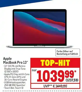 METRO Apple macbook pro 13“ Angebot