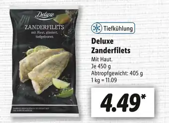 Lidl Deluxe zanderfilets Angebot