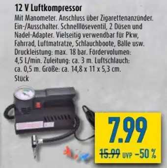 diska 12 V Luftkompressor Angebot