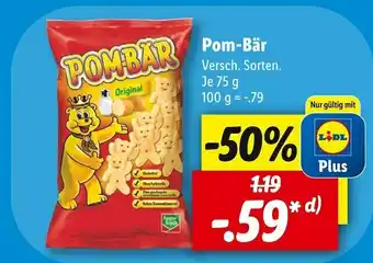 Lidl Pom-bär knabberzeug Angebot