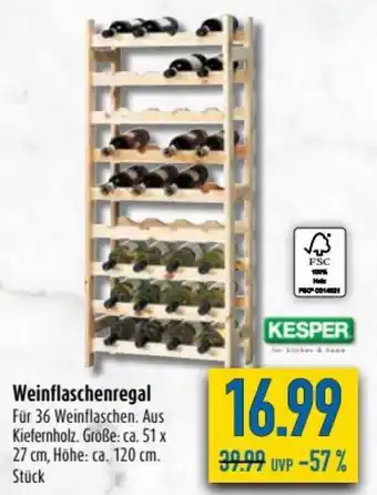 diska Weinflaschenregal Angebot