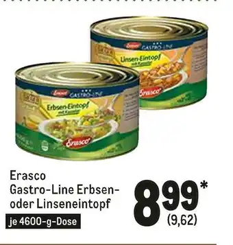 METRO Erasco gastro-line erbsen- oder linseneintopf Angebot