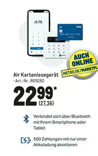 METRO Air kartenlesegerät Angebot