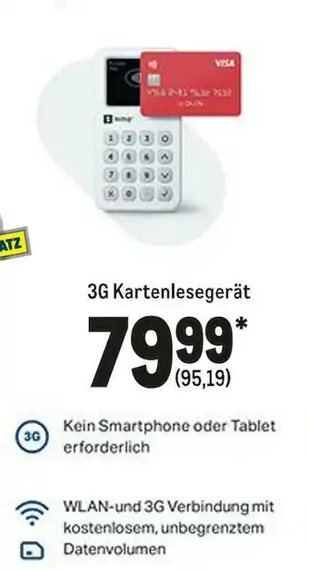 METRO Sumup 3g kartenlesegerät Angebot