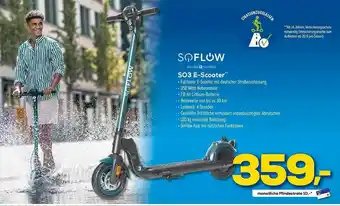 Euronics XXL Soflow So3 E-scooter Angebot