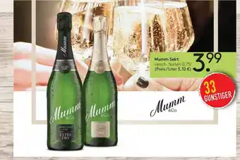 Profi Getränke Mumm Sekt Angebot